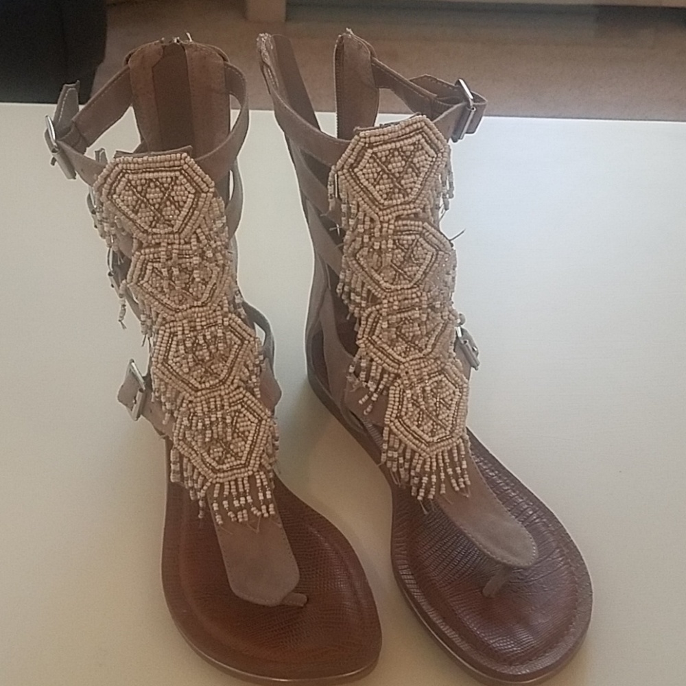 Gladiator sandals! Gently used